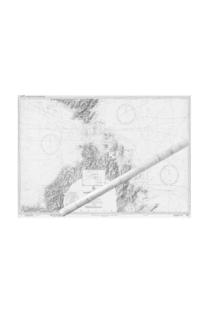 Carta Nautica Didattica IIM 42/D – Carta da Carteggio per Esame Patente Nautica Professionale
