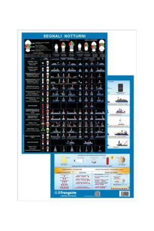 TABELLA dei segnali visivi diurni e notturni (COLREG) Offerta Speciale