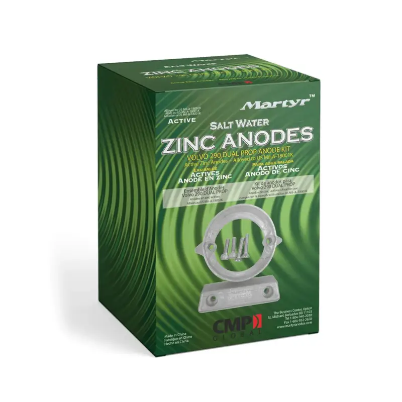 Anodi per Volvo 290 Dual Prop kit zinco Promozione Esclusiva