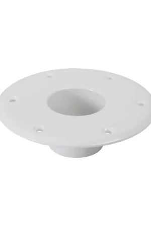 Base per supporto tavolo in alluminio bianco Ø 60 mm. Compra Oggi Stesso