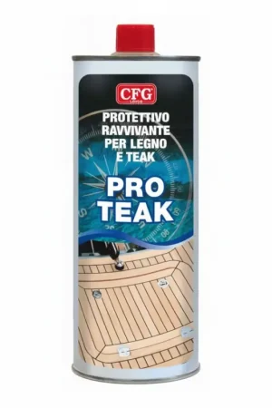 Proteak Protettore Teak 1L - Idrorepellente, Anti-UV (Non Rovina Giunti) Soddisfatti O Rimborsati