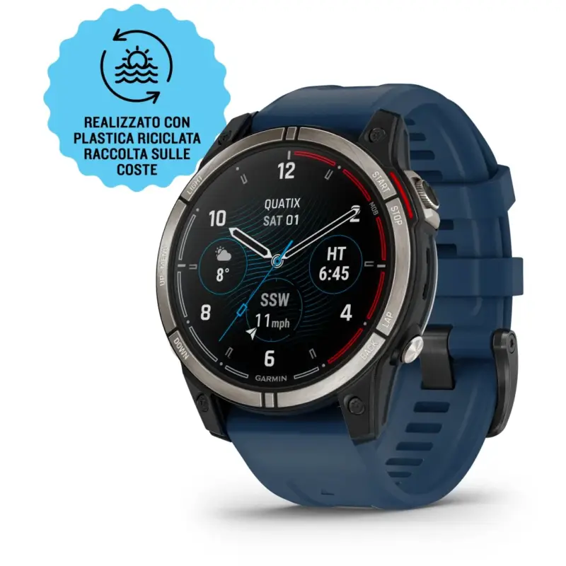 Orologio Garmin Quatix 7 Pro – Smartwatch GPS Multisport con Schermo AMOLED e Torcia LED Offerta