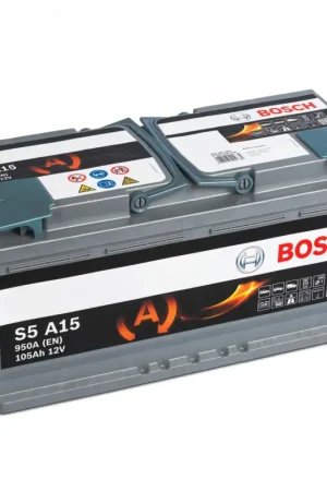 Batteria Servizi AGM Bosch S5 A15 12V 105Ah Ultime Pezzi