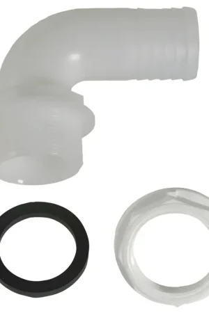Raccordo Portagomma a Gomito 90° Ø 38 mm – Filetto 1" 1/2 Solo Oggi