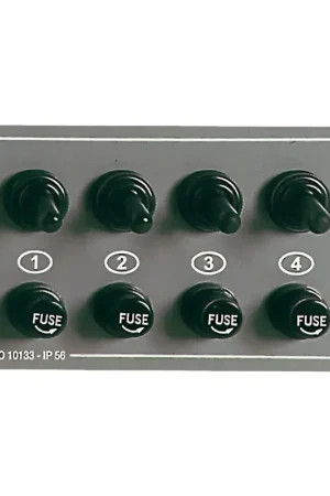 Subito Disponibile Pannello Elettrico Orizzontale 4 Interruttori – Alluminio IP56