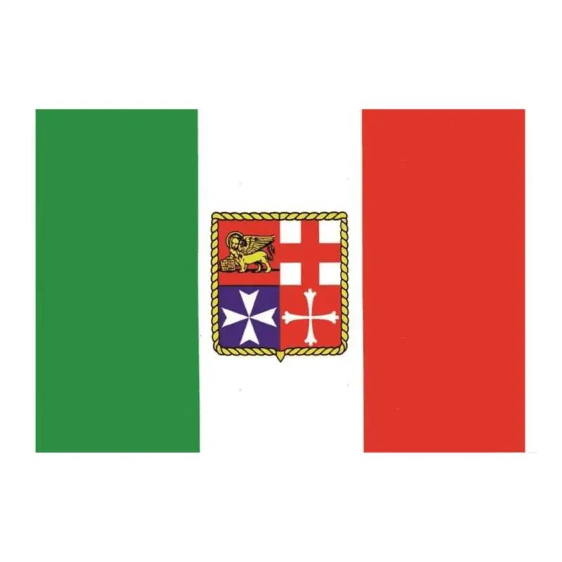 Bandiera Italia 16x24 cm. adesiva Esclusivo