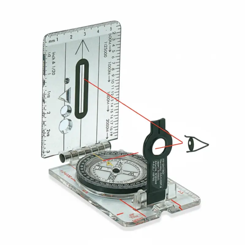 Offerta Speciale Bussola da Rilevamento CD703L - Compatta e Pieghevole