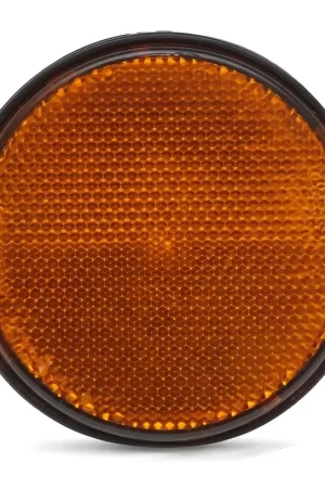 Offerta Del Giorno Catarifrangente Adesivo Arancio Tondo 60 mm per Carrelli Portabarche