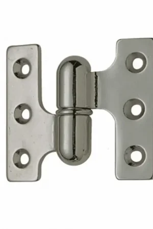 Cerniera a sfilo DX 60x50 mm. ottone cromato Ultimissimo Modello