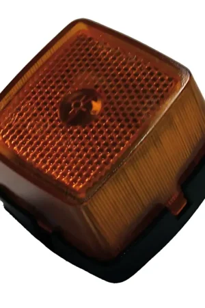 Non Perdere Fanale Laterale Catadiottro Arancio Universale per Carrelli Portabarche