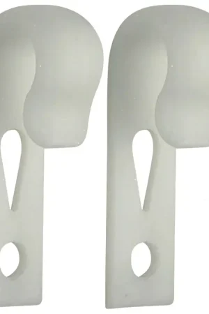 Coppia Ganci Porta-Parabordi Flat-Fender in Plastica Pagamento Sicuro