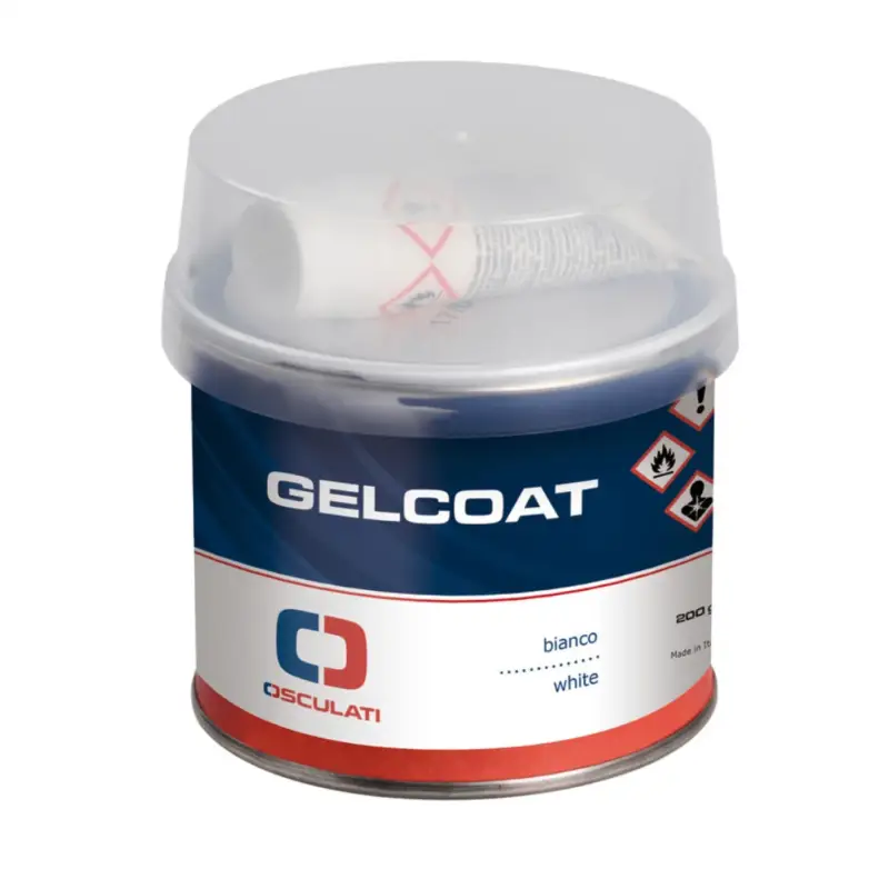 Consegna Rapida Gelcoat bianco bicomponente 200 gr.