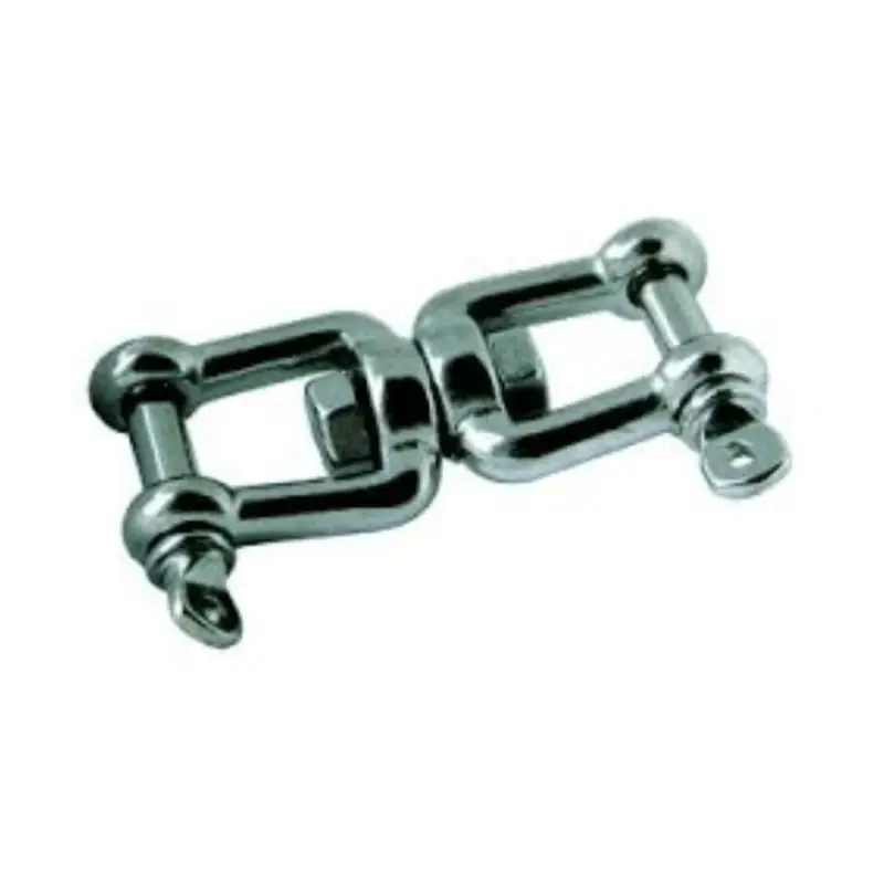 Girelle Ø 6 mm. forcella-forcella acciaio inox AISI316 Soddisfatti O Rimborsati