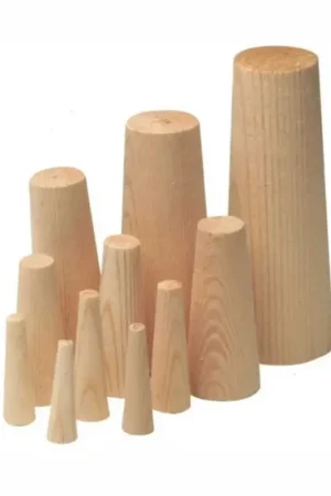 Kit tappi turafalle serie da 10 tappi conici in legno per falle da 8 a 38 mm. Economico