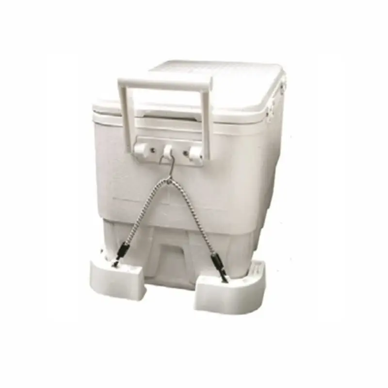 Bestseller Kit Bloccaggio Ghiacciaia Universale – 4 Angoli e 2 Cavi Elastici per Frigo Portatile