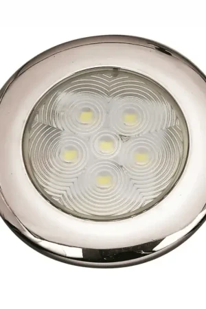 Luce di Cortesia LED "Round Top" in Acciaio Inox – IP67 – Montaggio Superficiale Offerta Speciale