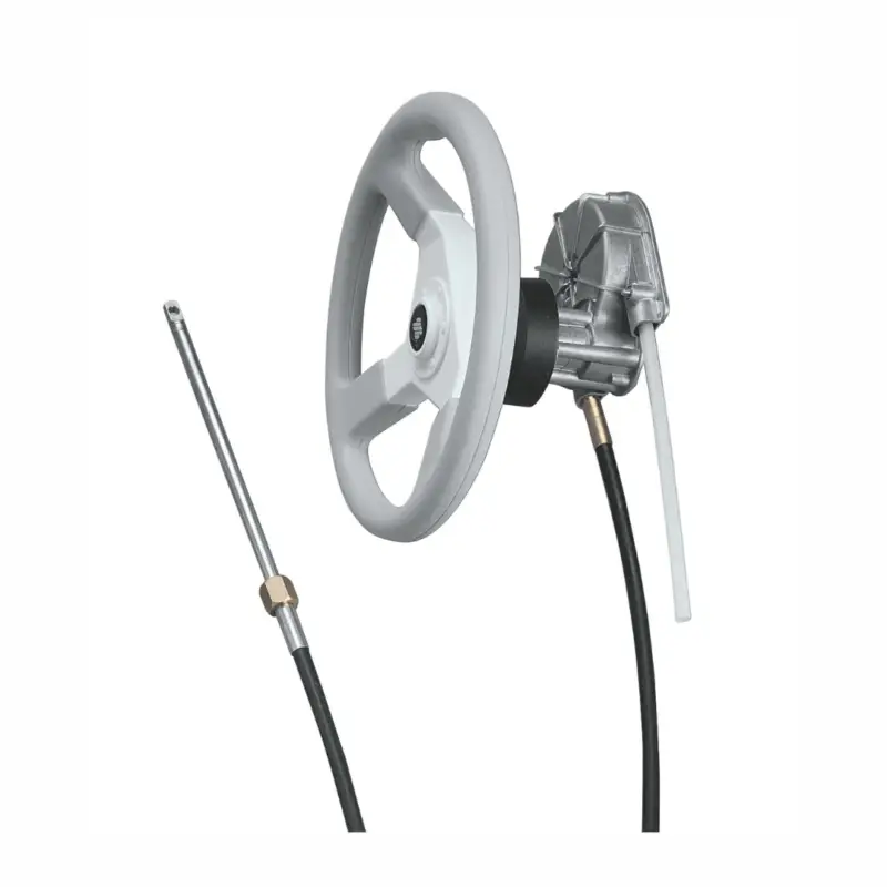 Timoneria T85 standard type Ultraflex coprimozzo bianco Offerta Limitata