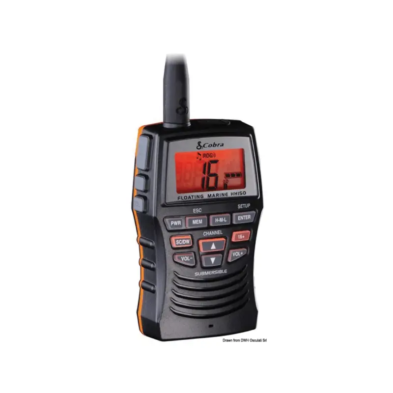 Radio VHF portatile COBRA Marine HH150 FLTE Economico