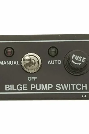 Sconto Pannello controllo 12V con interruttore a 3 posizioni On-Off-Auto