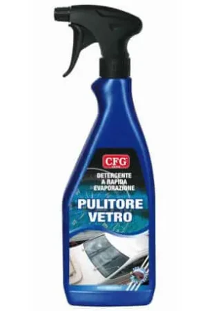 Prezzo Basso Pulitore per Vetro CFG 750 ml – Detergente Alcolico per Vetri e Acciaio Inox di Bordo