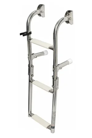 Ultime Pezzi Scaletta inox 3 gradini 22x63 cm.