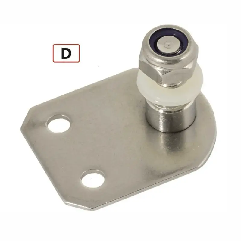 Bestseller Staffa Attuatore Inox Tipo D – Staffa di Fissaggio per Attuatori Lineari di Bordo