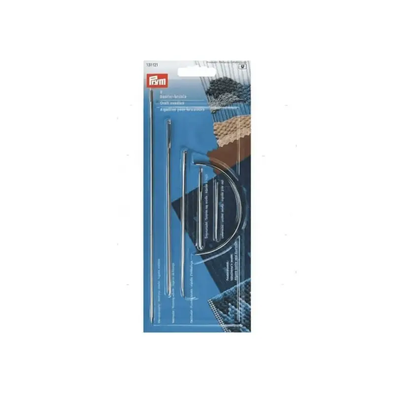 Aghi per Riparazione Vele 6 Pz – Kit Aghi da Velaio per Tessuti e Cuciture Professionale