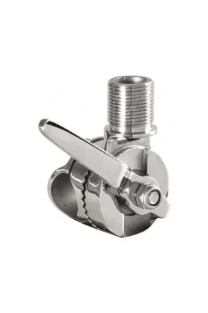 Spedito Oggi Base Antenna a Morsetto (Acciaio Inox)