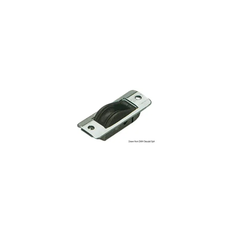 Bozzello 8x28 mm. singolo da incasso Must-Have