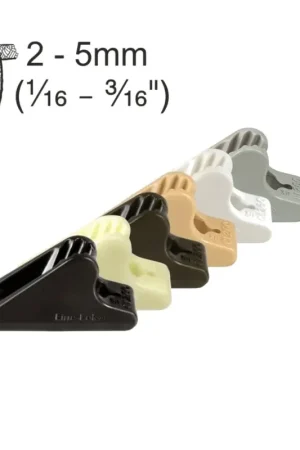 Strozzascotte Clamcleats Ø 2<>5 mm. CL260 nylon speciale per fare cappi e per legature Più Venduto