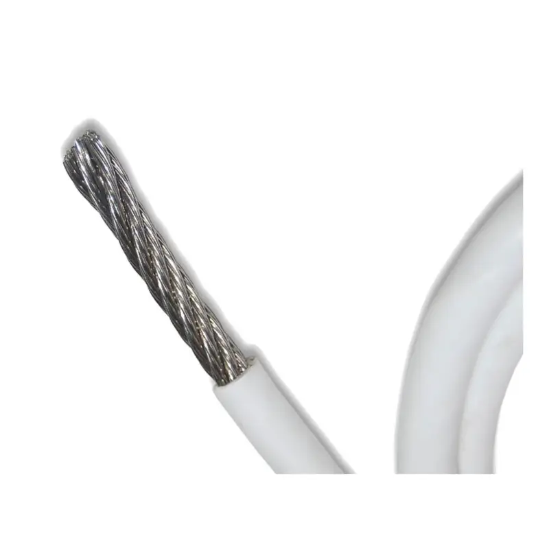 Offerta Limitata Cavo 19 fili in acciaio inox rivestito in PVC 2,5x4mm Bobina 100mt OS0318104