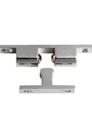 Cricchetto fermaporte Deluxe in ottone cromato 44x8mm N60341500666 Nuovo Arrivo