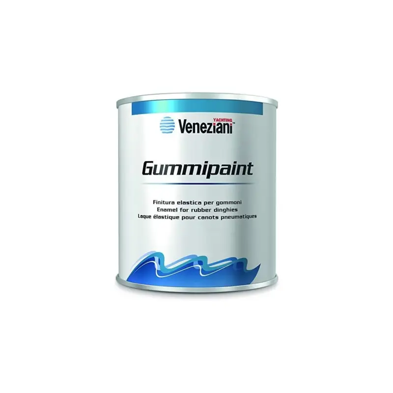Veneziani Smalto Gummipaint 0,5 Lt Arancione 473COL1192 Finitura idonea per la pitturazione di neoprene tela gommata PVC Must-Have