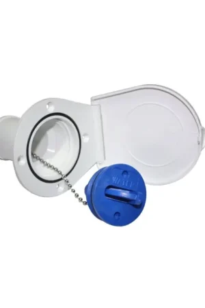 Esclusivo Tappo Imbarco Acqua 38mm in plastica con sportello LZ196275