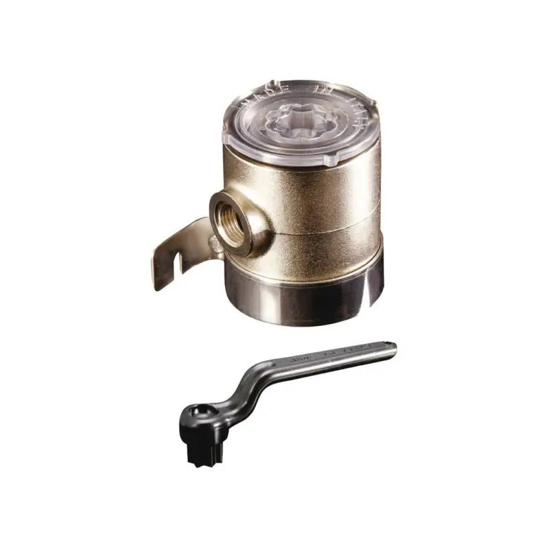 Popolare Filtro Acqua in ottone 75xh100mm Fori 3/4 pollici per Genaratori Corrente OS1764903