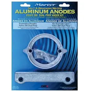 Kit anodi VOLVO 280 DUAL PROP in lega di alluminio M2 Offerta Limitata