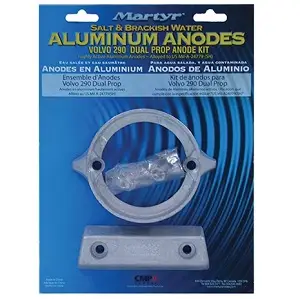 Non Perdere Kit anodi VOLVO 290 DUAL PROP in lega di alluminio M2
