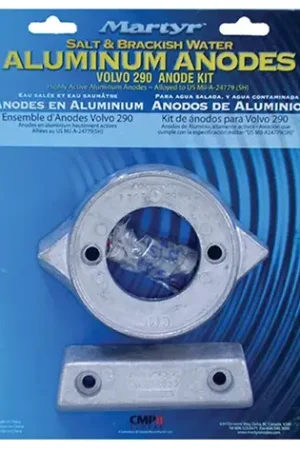 Kit anodi VOLVO 290 SINGLE PROP in lega di alluminio M2 Più Venduto