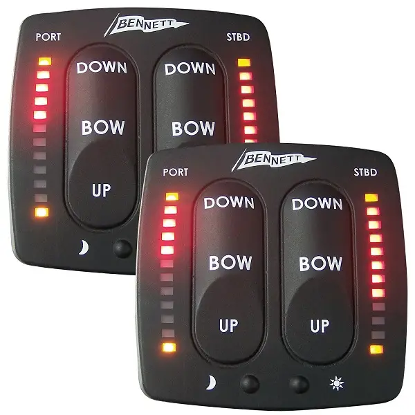 Kit comando pulsantiera BENNETT led doppia stazione Più Venduto