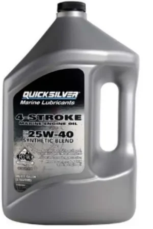 Olio QUICKSILVER 4 TEMPI fuoribordo iniezione sintetico 25W40 lt.4 Compra Adesso