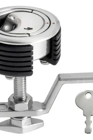Alzapagliolo Eclipse MK2 Lift & Turn con serratura inox lucido - Medium kit 5 Pz Pagamento Sicuro