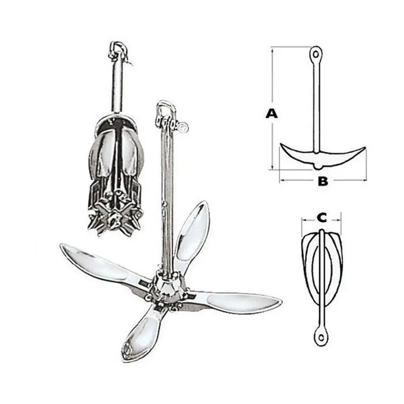 Ancora ombrello inox kg 2.5 Non Perdere