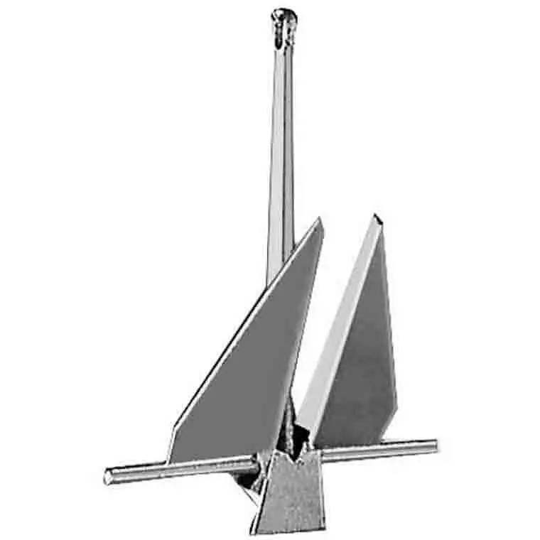 Ancora tipo Danforth zincata kg 15 mod. A Offerta Lampo