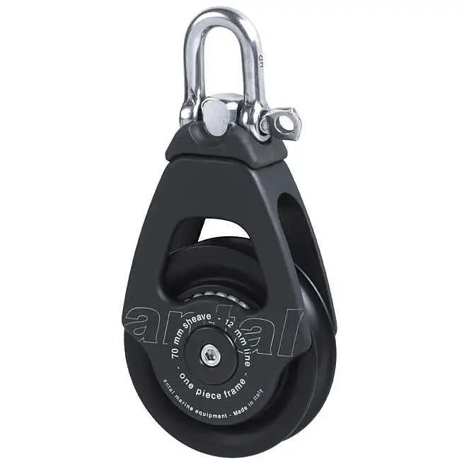 Offerta Limitata Antal bozzello singolo girevole D.70 mm.
