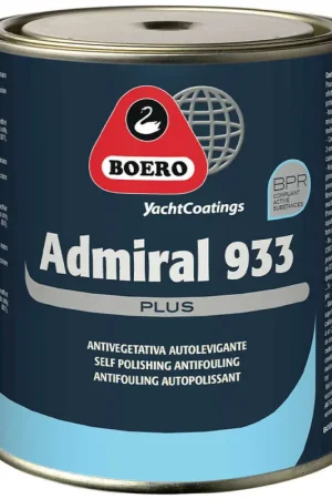 Ultima Occasione Antivegetativa Boero Admiral 933 Plus - Blu Profondo 0,75 lt.