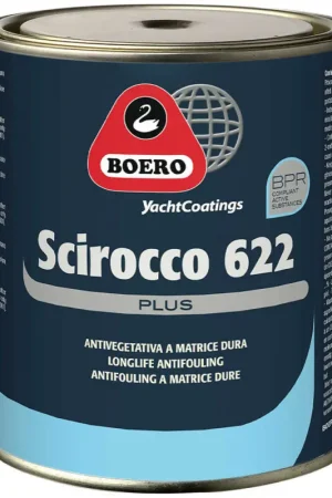Antivegetativa Boero Scirocco 622 Plus - Blu Scuro 2,5 lt. Pagamento Sicuro