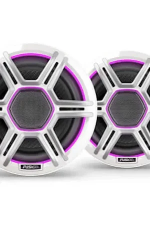 Fusion altoparlanti AP-FL65SPW da 6.5 LED - griglia Sport bianca Ultimissimo Modello