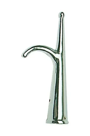 Popolare Gancio mezzo marinaio inox foro 34 mm.