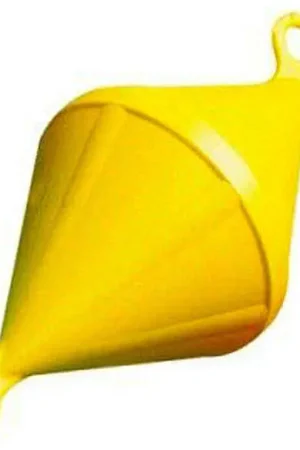 Professionale Gavitello biconico in polietilene 55 litri giallo