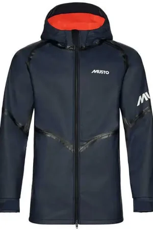 Solo Oggi Giacca con cappuccio Musto Champ Aqua - Navy